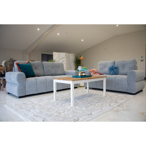 San Marino Sofa 3+2 Set In Grey