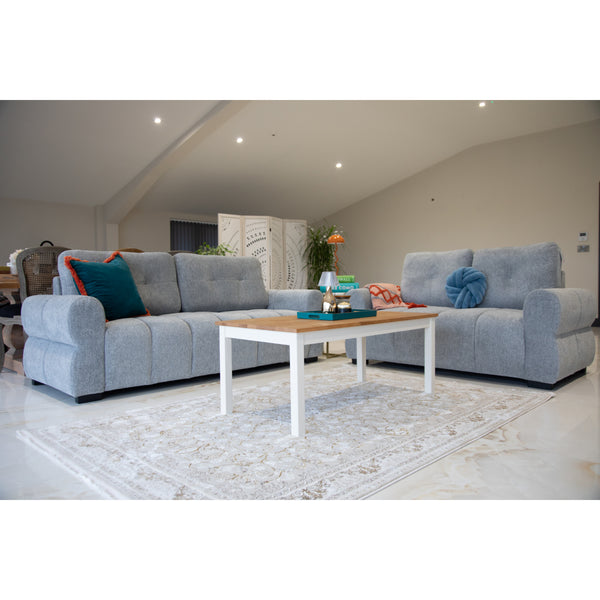 San Marino Sofa 3+2 Set In Grey