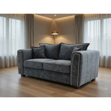 Serena 2 Seater Sofa in  Black