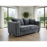 Serena 2 Seater Sofa in  Black