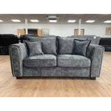 Serena 2 Seater Sofa in  Black