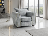 Serena Sofa Armchair In Grey