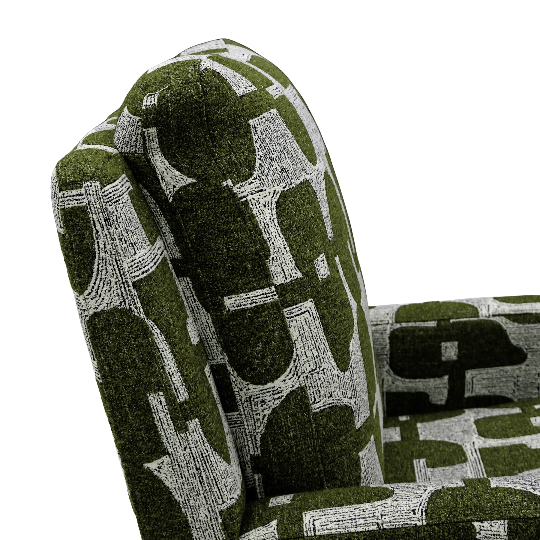 Seville Electric Reclining Chair In Green