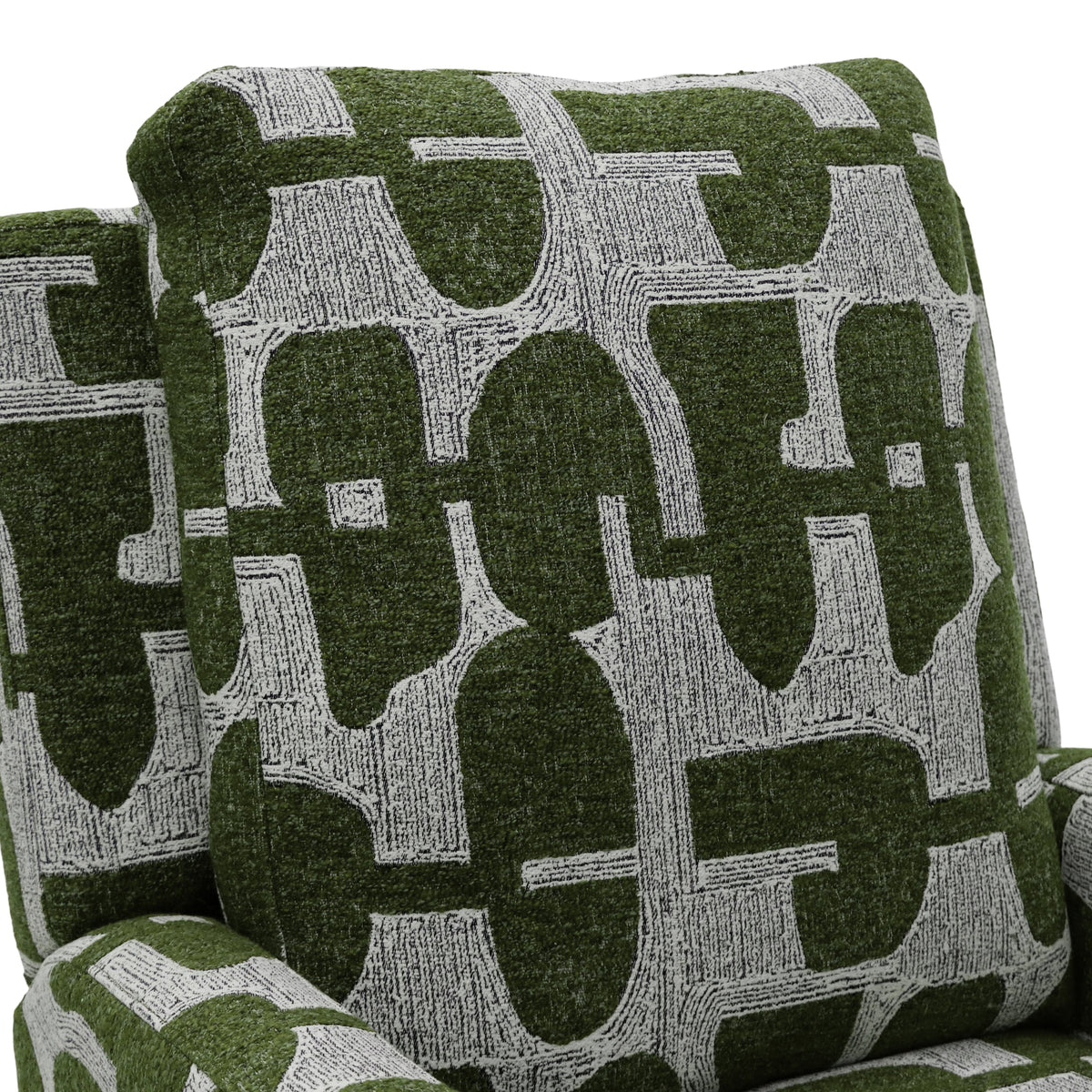 Seville Electric Reclining Chair In Green