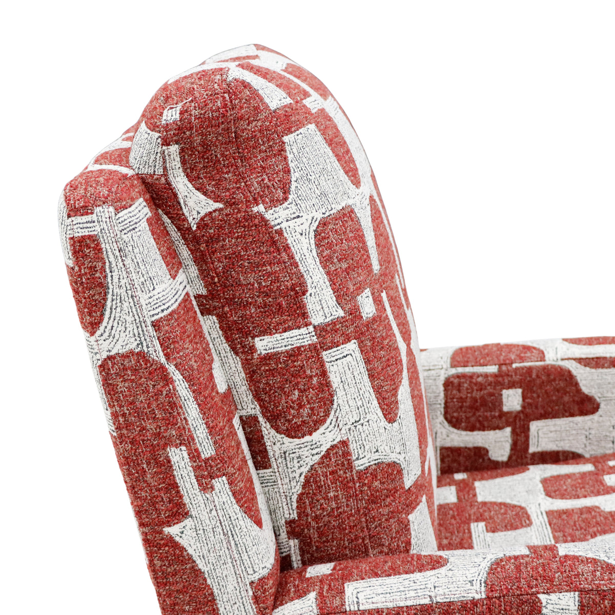 Seville Electric Reclining Chair In  Red