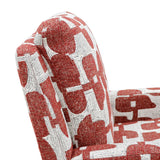 Seville Electric Reclining Chair In  Red