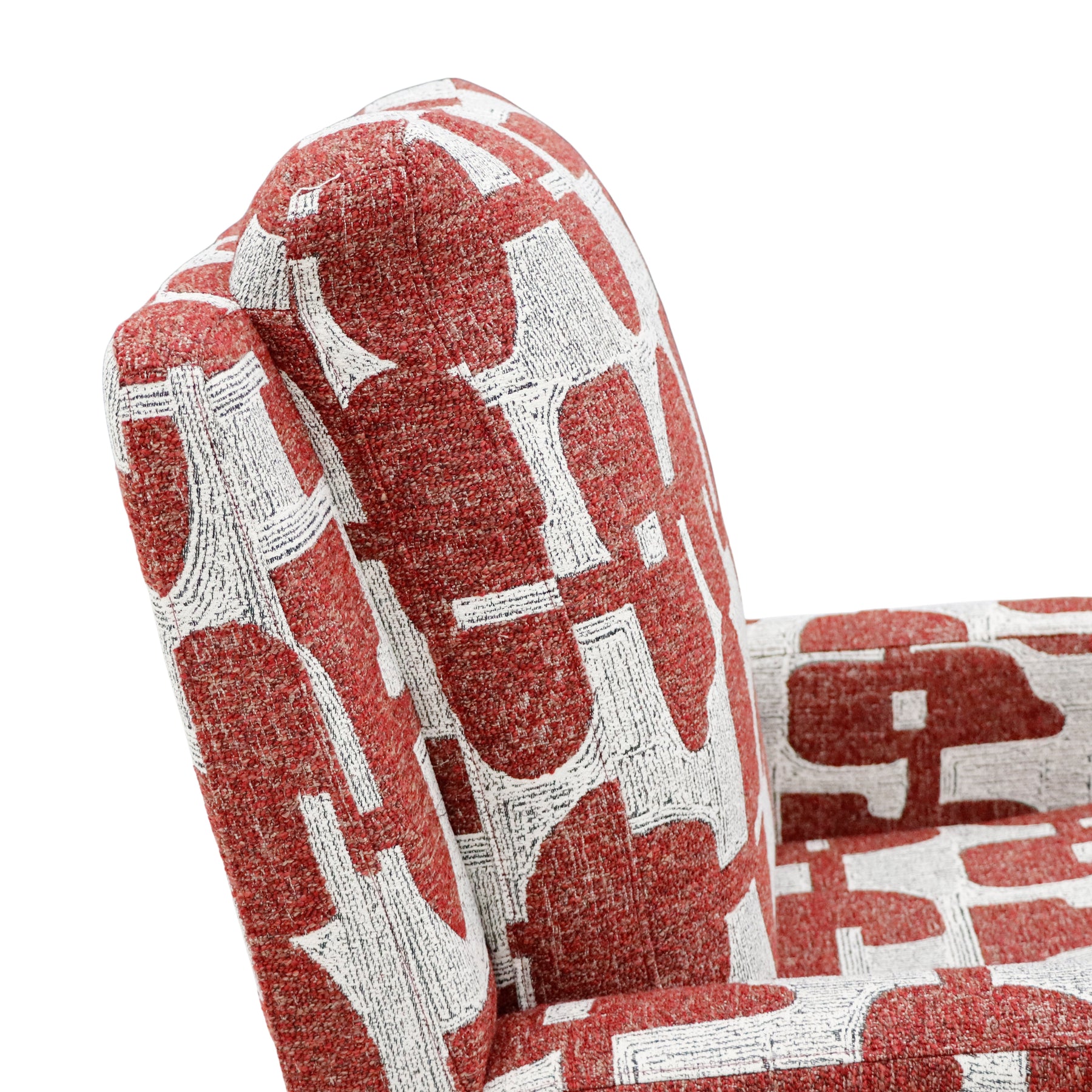 Seville Electric Reclining Chair In  Red