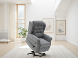 Sienna Rise and Recline Chair In Grey