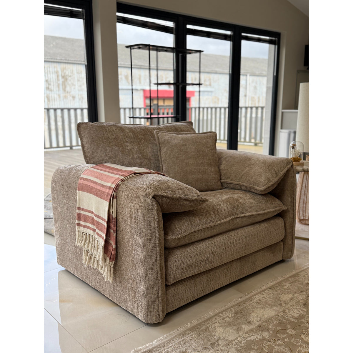 Solaya Sofa Armchair In  Beige