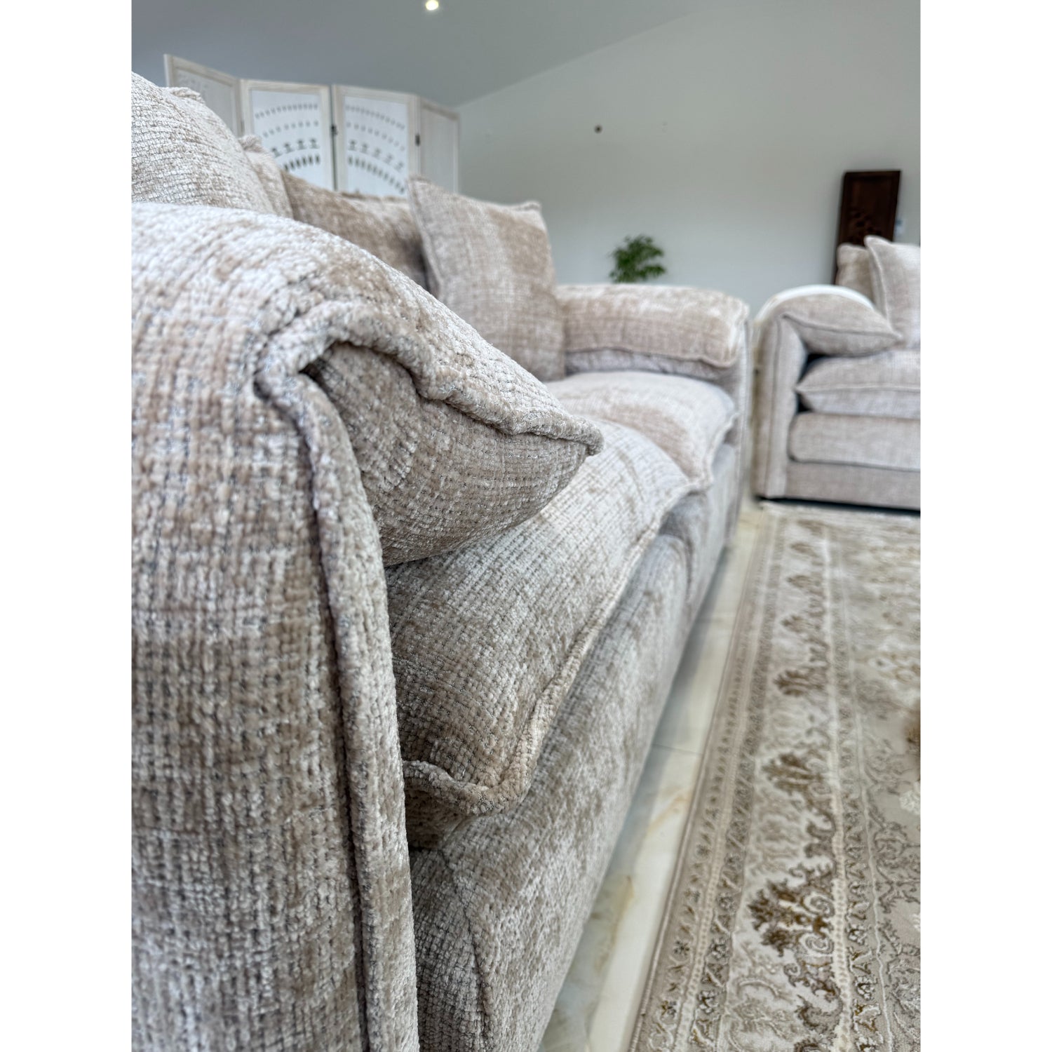 Solaya Sofa Armchair In  Beige