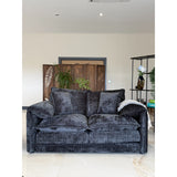 Solaya Sofa  2 Seater In Black