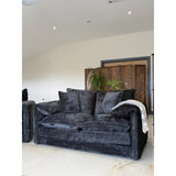 Solaya Sofa  2 Seater In Black