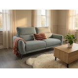 Sorrento Electric Recliner 2 Seater In Grey