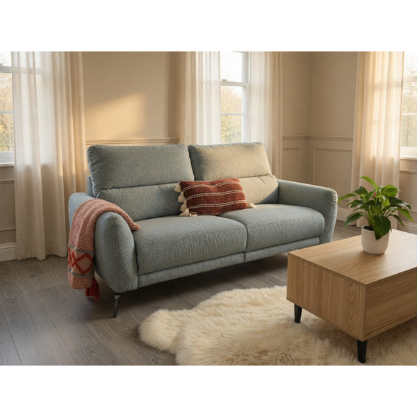 Sorrento Electric Recliner 2 Seater In Grey