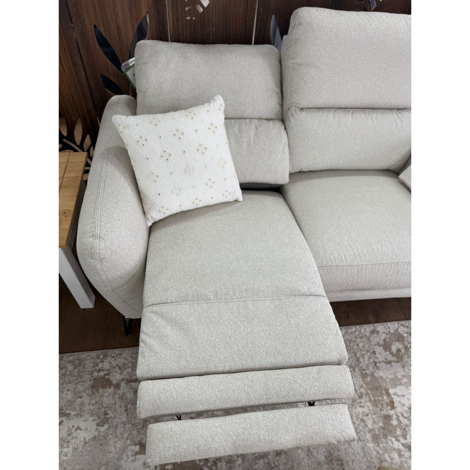 Sorrento Electric Recliner 2 Seater In Beige