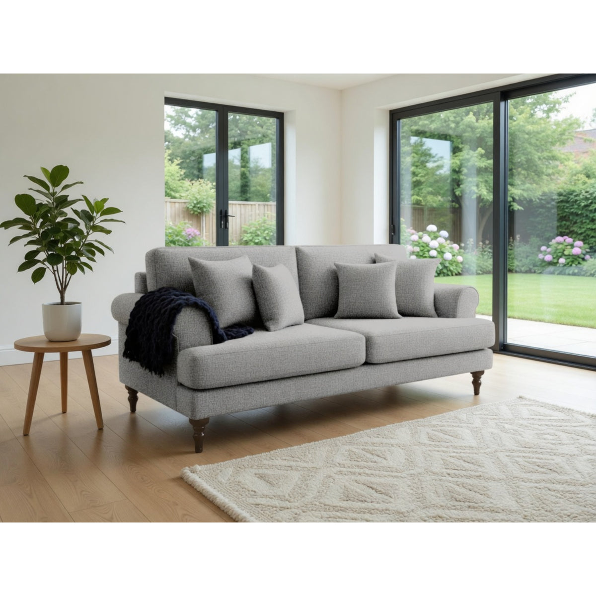 Summer Sofa Legacy  3 Seater In Grey