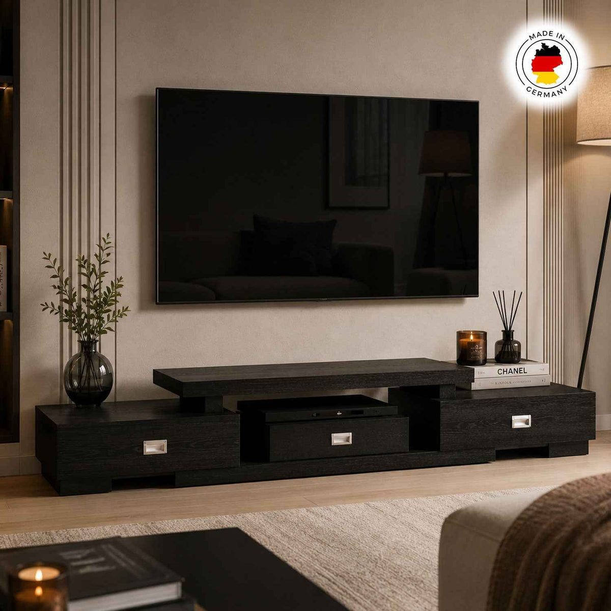Thurlow TV Stand with 3 Drawers