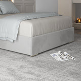 Repose Upholstered Soft Velvet Metal Designer Bed Frame