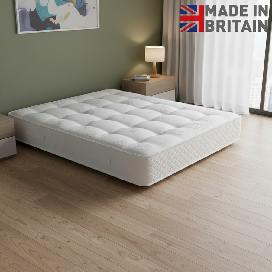UK-Made Ortho Care or Orthopedic Mattress - Firm Support and Back Health