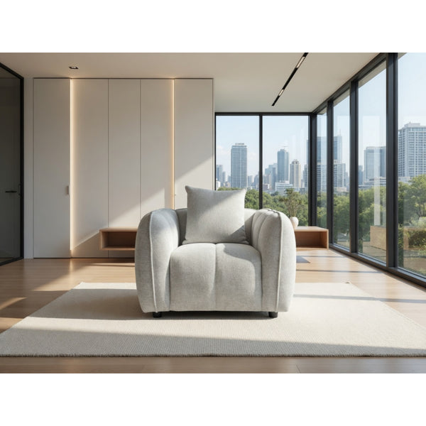 Venice Sofa Armchair in Grey