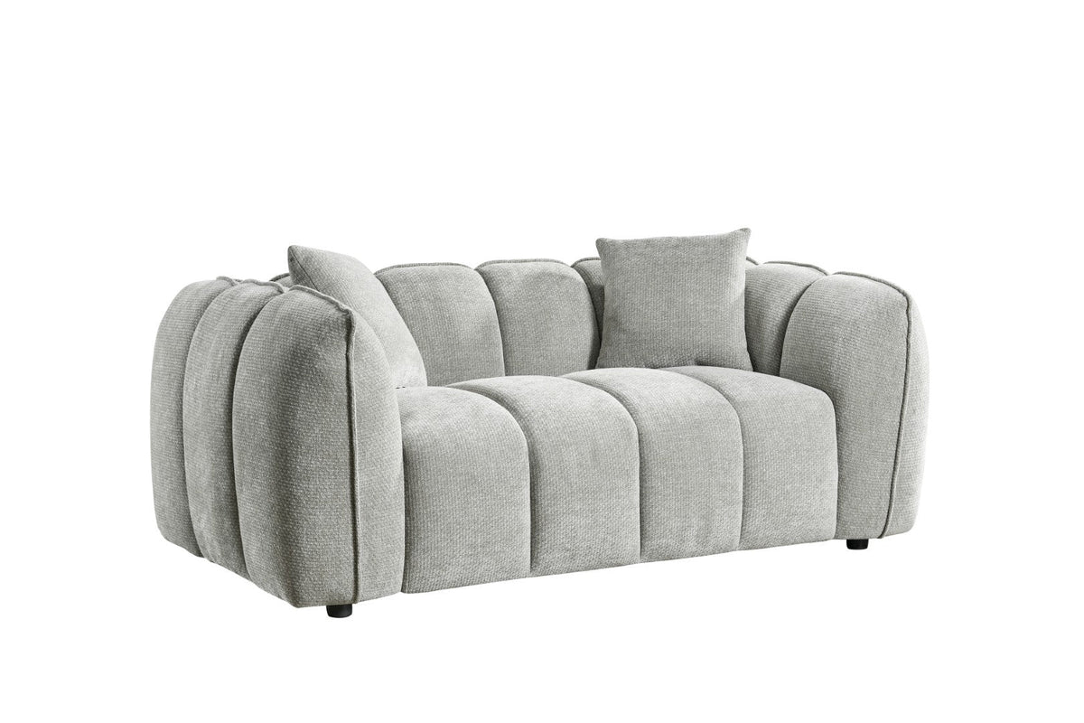 Sherborne Grey Low Profile 2 Seater Sofa – view 2