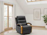 Vigo Electric Reclining Chair In Grey