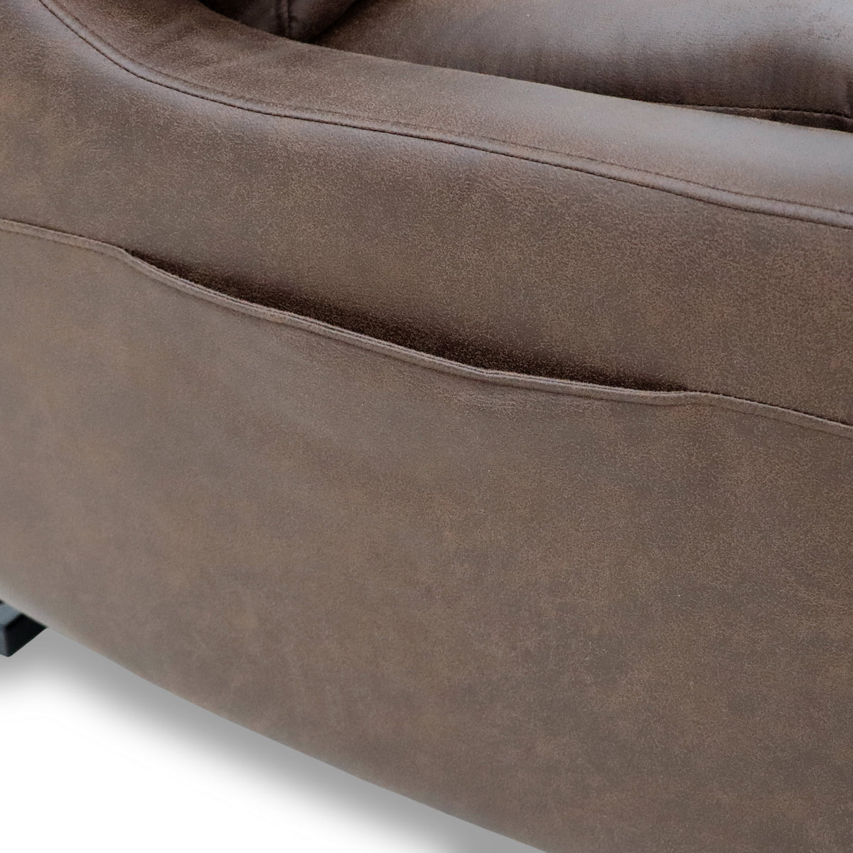 Vigo Electric Reclining Chair In Brown