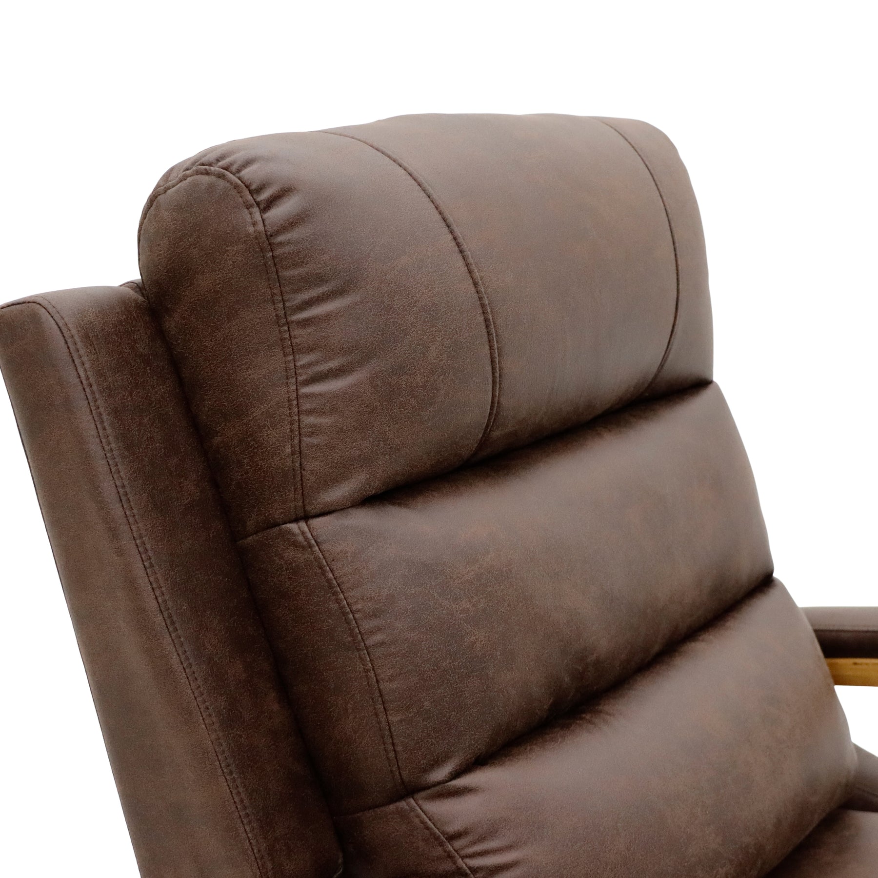 Vigo Electric Reclining Chair In Brown