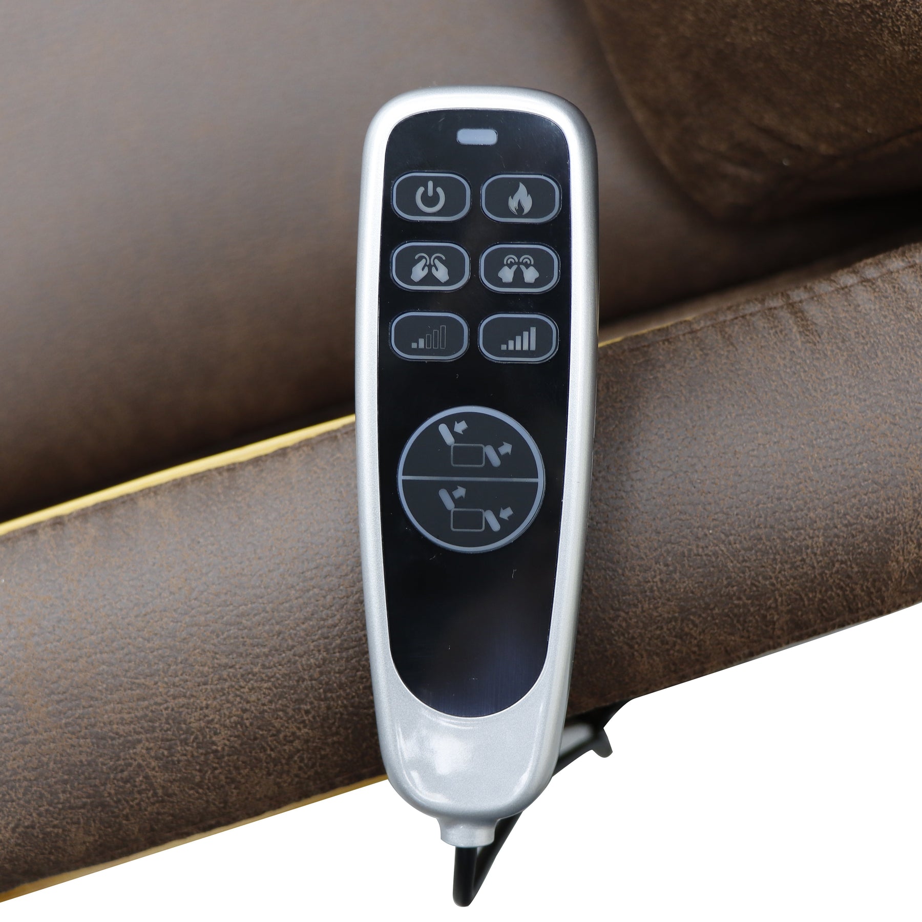 Vigo Electric Reclining Chair In Brown