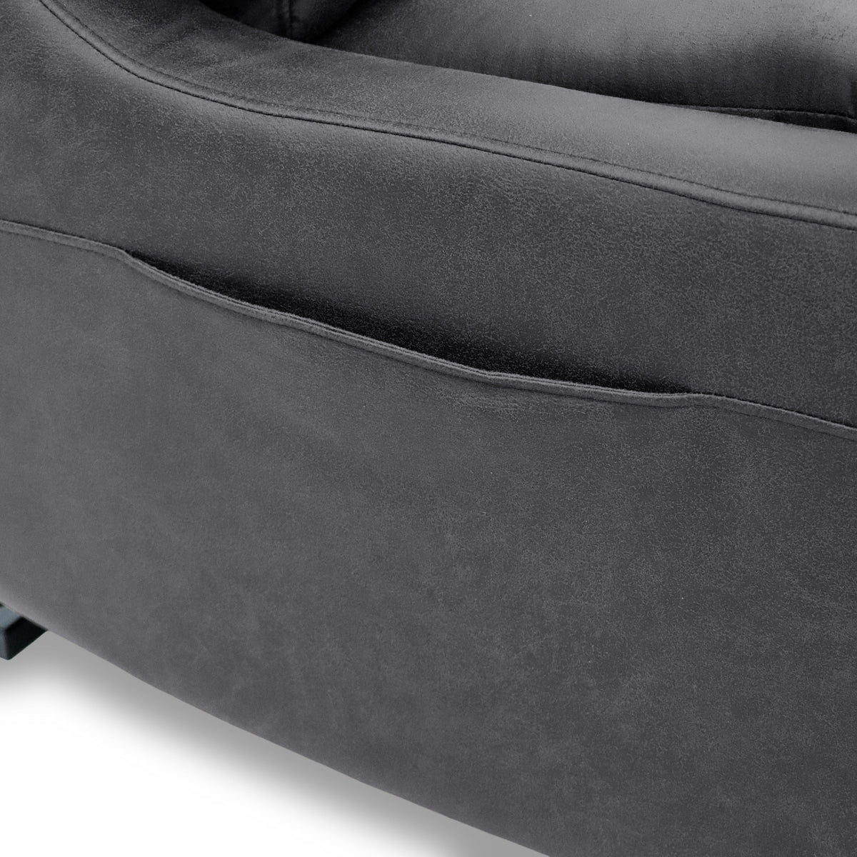 Vigo Electric Reclining Chair In Grey