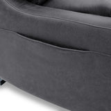 Vigo Electric Reclining Chair In Grey