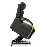 Vigo Electric Reclining Chair In Grey