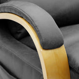 Vigo Electric Reclining Chair In Grey