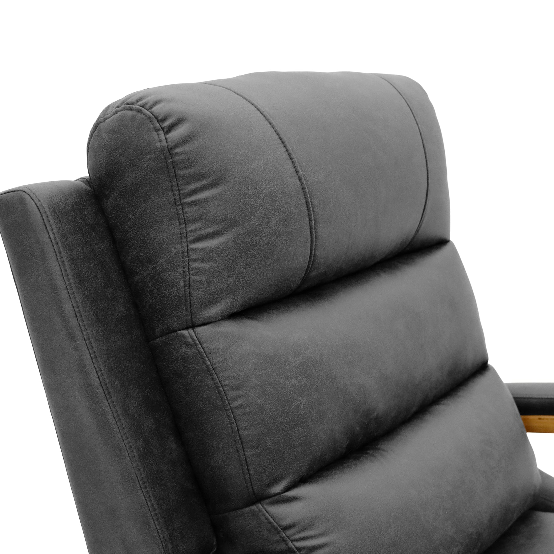 Vigo Electric Reclining Chair In Grey