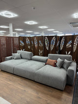 Luma Sofa U Shape Corner In Grey