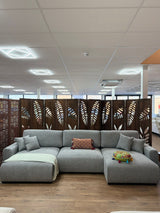 Luma Sofa U Shape Corner In Grey