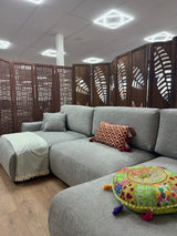 Luma Sofa U Shape Corner In Grey