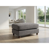 Windsor Fullback Sofa Footstool in Grey