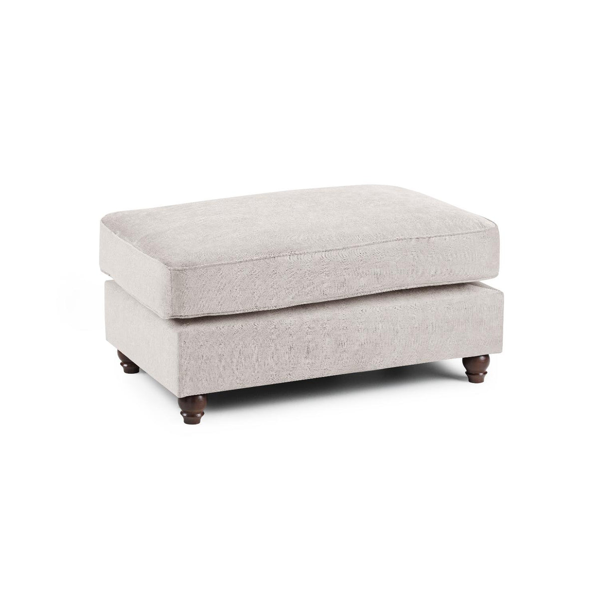 Windsor Fullback Sofa Footstool in Stone