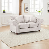 Windsor Fullback Stone 2 Seater Sofa