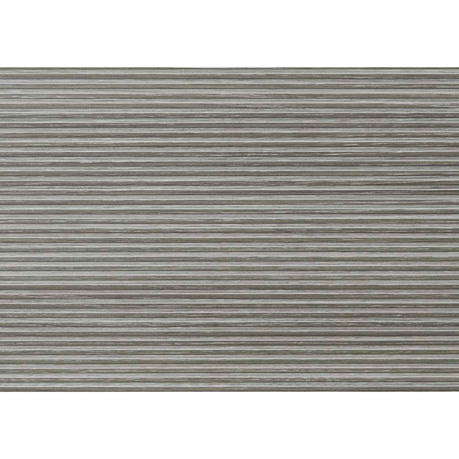 Brighton Sliding Door Wardrobe in White with Oak Slat Effect