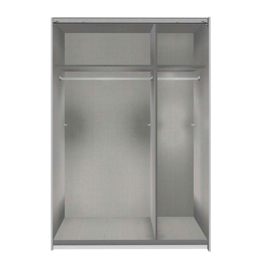 Ludlow White sliding Wardrobe Depth 65 CM