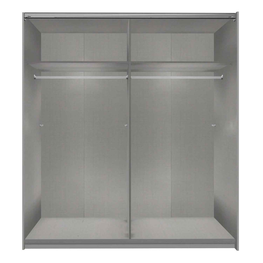 Ludlow 180cm White Sliding Door Wardrobe