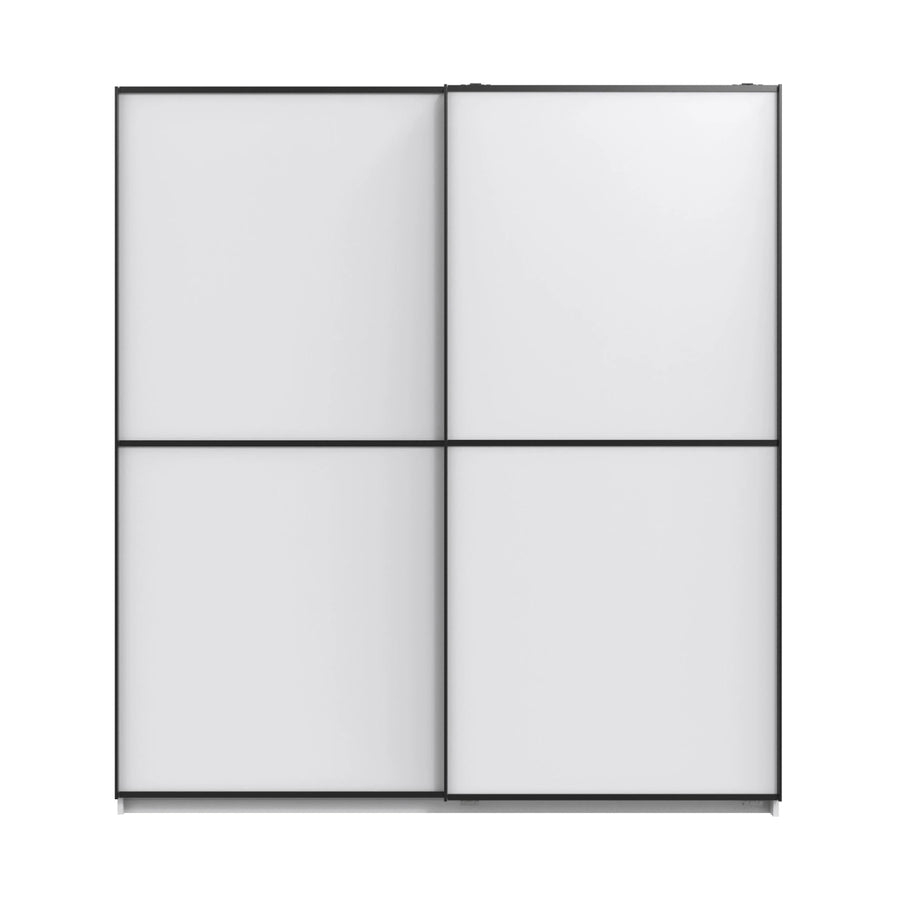 Ludlow 180cm White Sliding Door Wardrobe - image 3