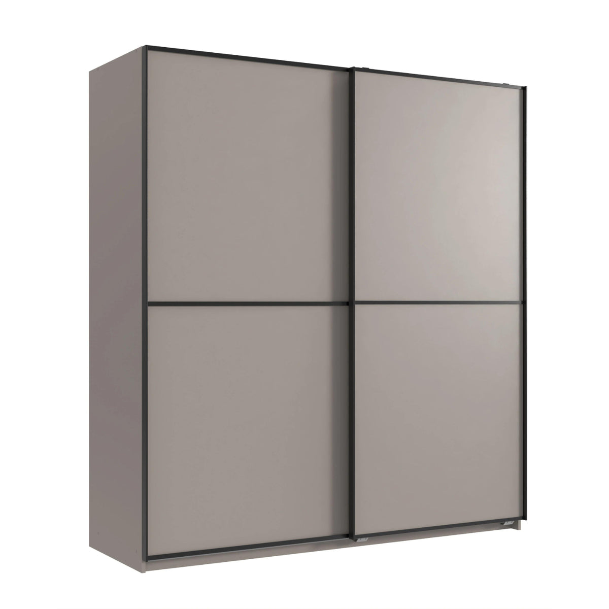 Ludlow 135cm Grey Sliding Door Wardrobe