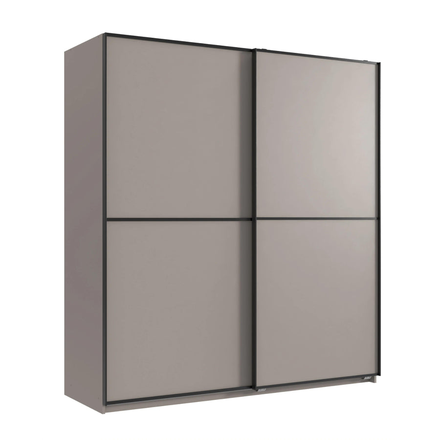 Ludlow 135cm Grey Sliding Door Wardrobe