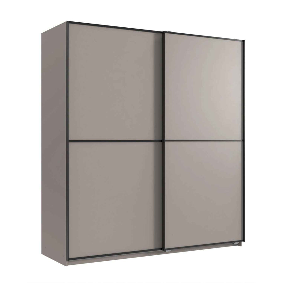 Ludlow 180cm Grey Sliding Door Wardrobe