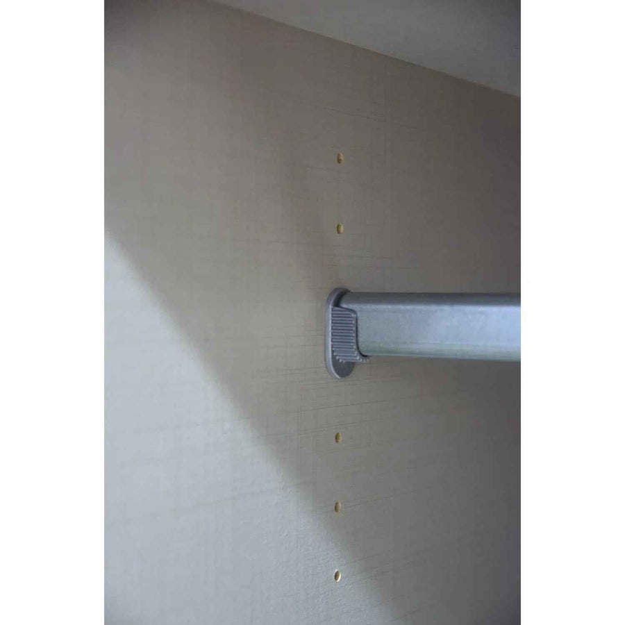 Norbury 2 Door Sliding Wardrobe in White with Oak Slat Effect