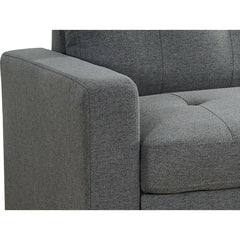 Alder Universal Fabric Corner Sofabed - Grey