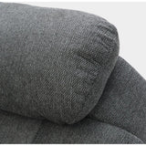 Alva Electric Recliner Sofa Graphite 3 Seater